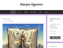 Tablet Screenshot of marjanogorevc.si
